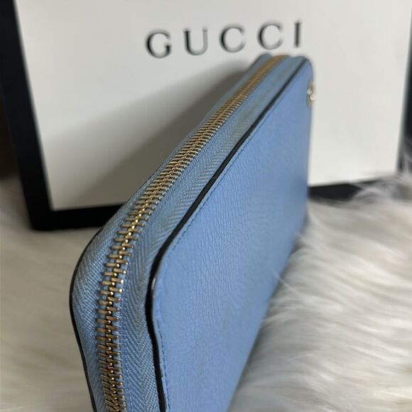 💯Authentic Gucci Zipped Around Long Wallet🍀 - Picture 11 of 15